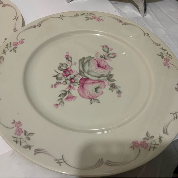 Castleton China U.S.A Belrose 6.25" Bread And Butter Plates Set Of 3 - Picture 10 of 10